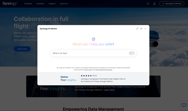 AI Advisor Synology